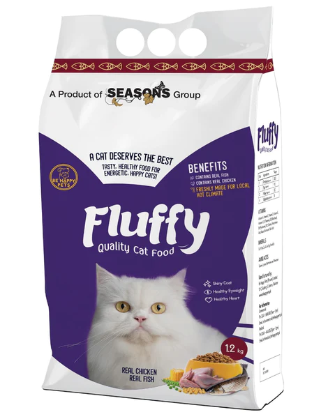 Fluffy-Quality-Cat-Food Fluffy Quality Cat Food – 1.2 KG Pack