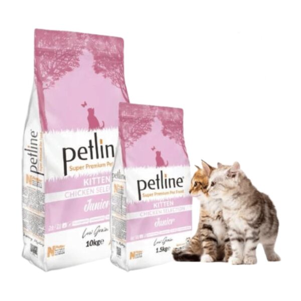 Petline Kitten Chicken Cat Food-400 G,1.5Kg,10Kg Packs