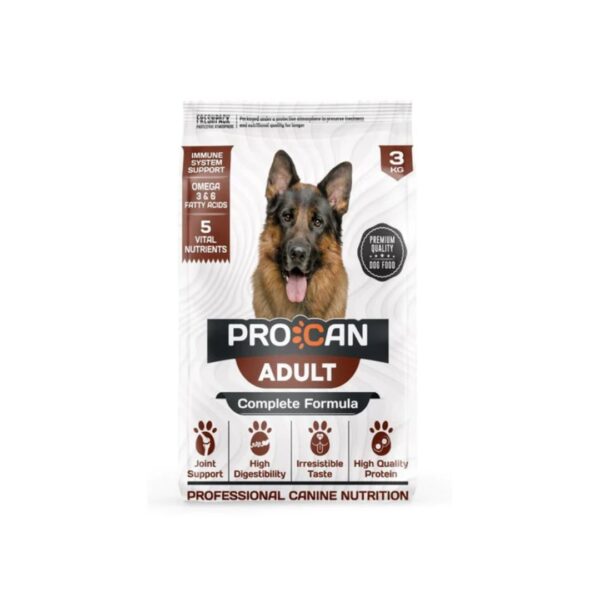 Procan Adult Dog Food-3 Kg,15 Kg Packs
